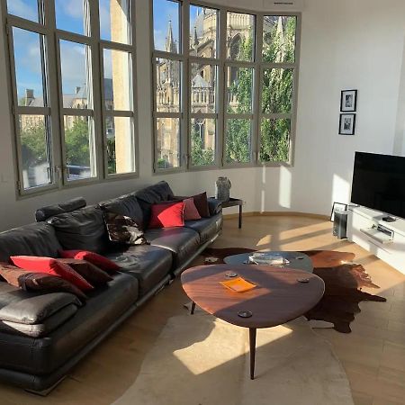 Loft Des Sacres - Vue Unique Sur La Cathedrale Apartment Reims Ngoại thất bức ảnh